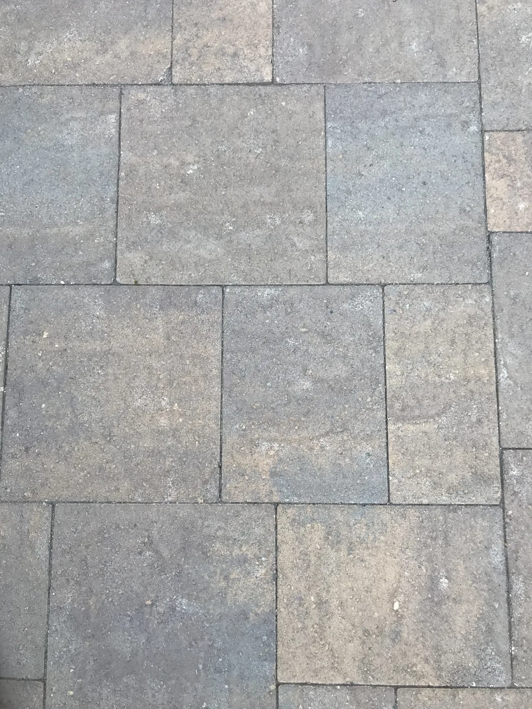 The texture and pattern of paving